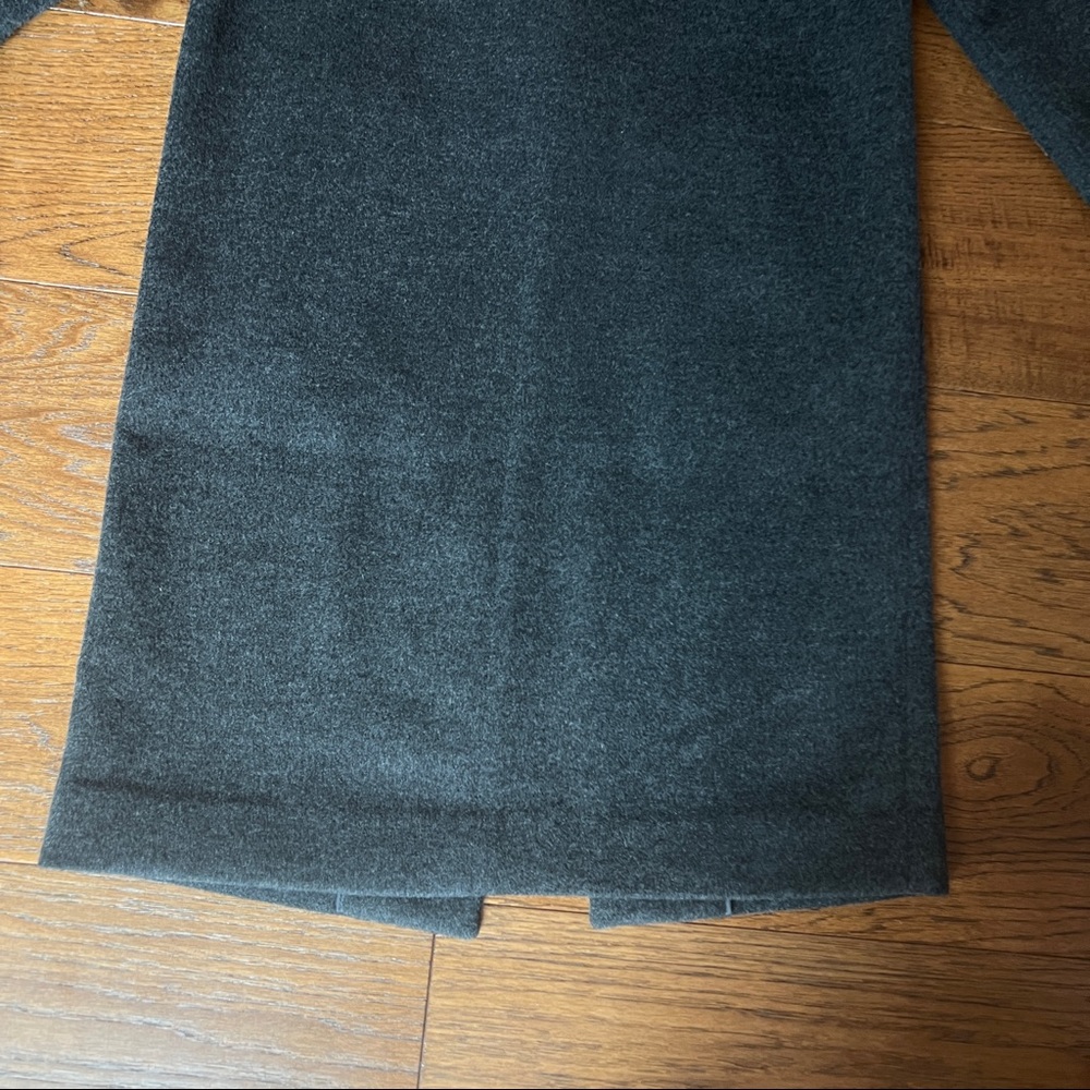 Madewell Monsieur Coat in Dark Gray - Picture 8 of 15